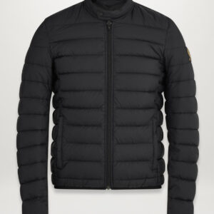 The Belstaff Long Way Up- Down Jacket is shown on a white background.