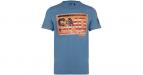 Barbour Steve McQueen Flag T-Shirt Stars and Stripes