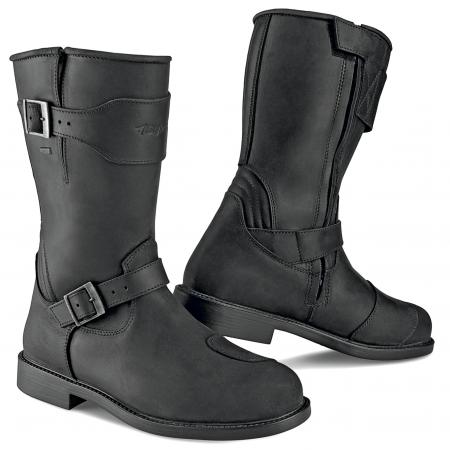 Waterproof Black Motorcycle Boots Style Martin